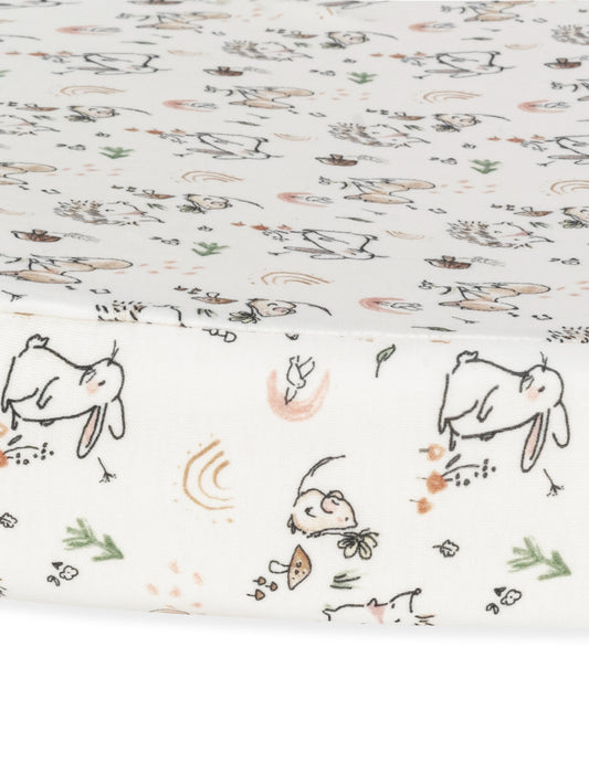 Bassinet Sheet - Woodland Babies
