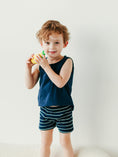 Load image into Gallery viewer, Boys Boxer Briefs - Navy Stripe