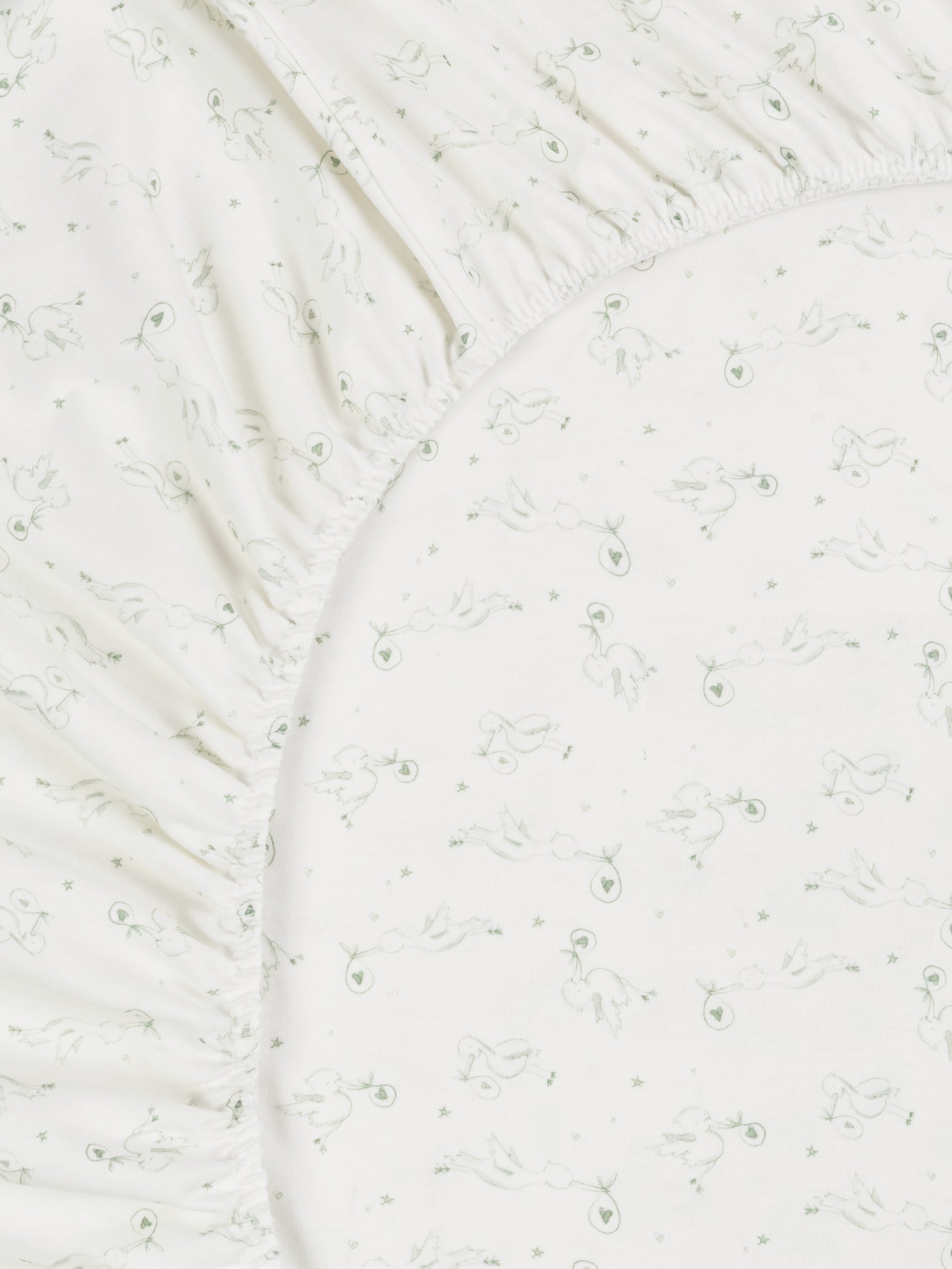 Crib Sheet - Stork
