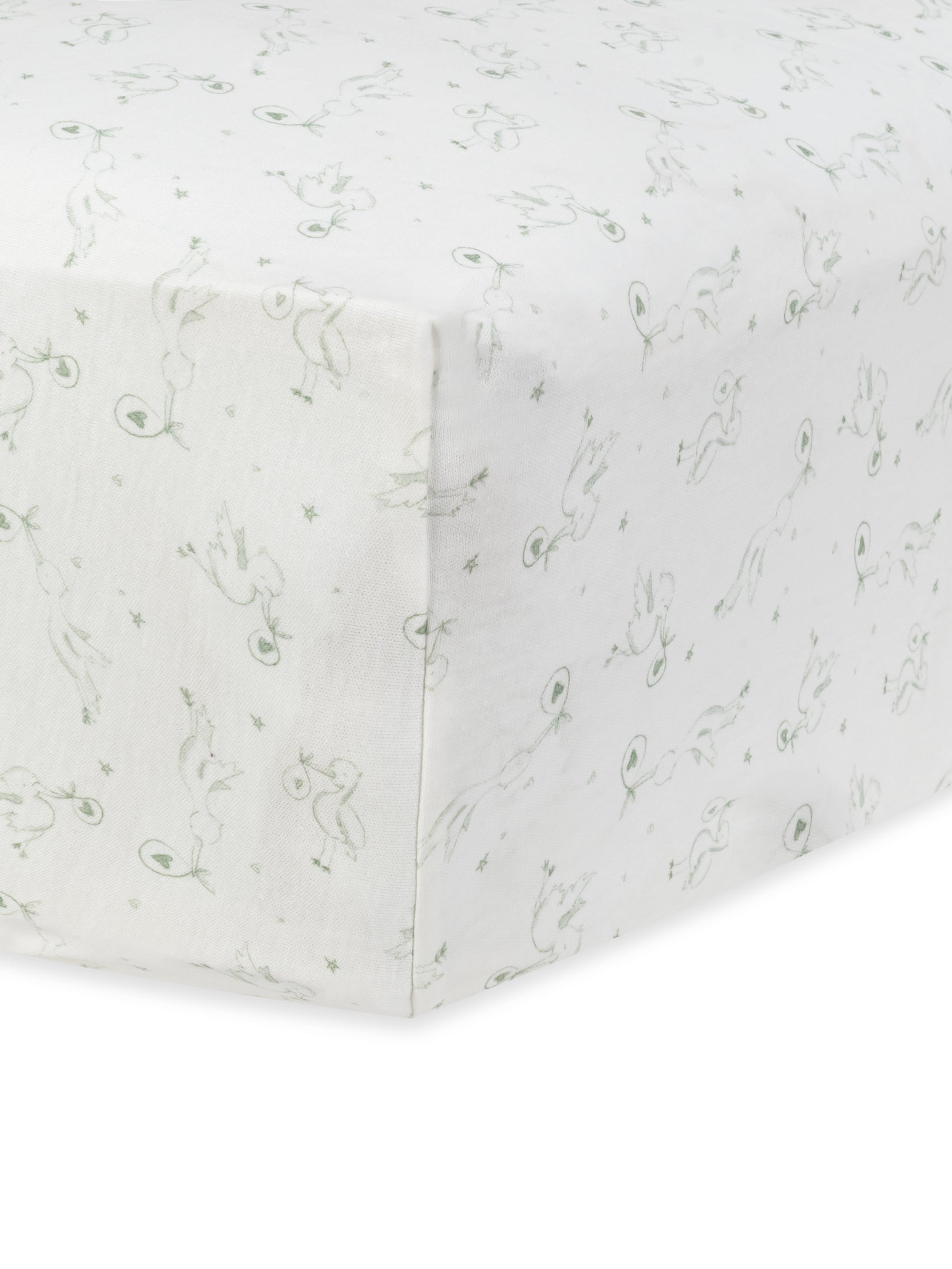 Crib Sheet - Stork
