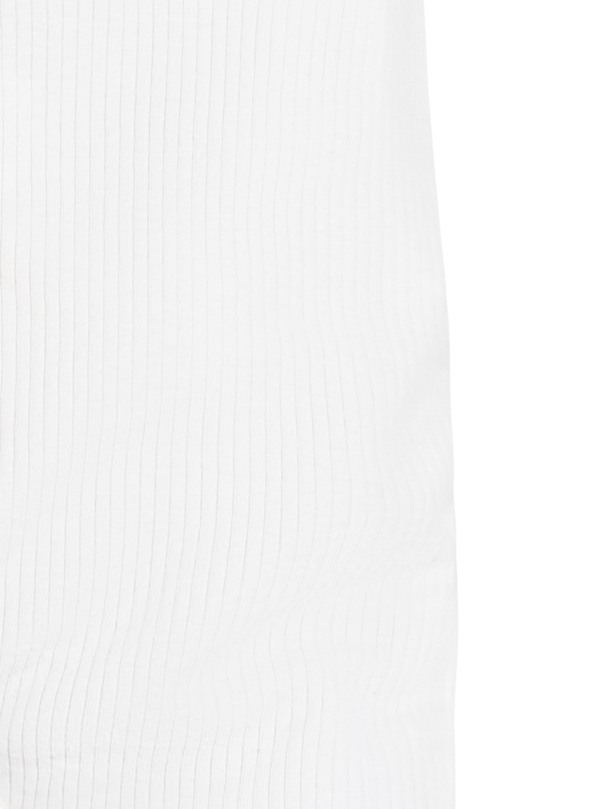 Drop Needle - Knot Top Beanie - Organic White