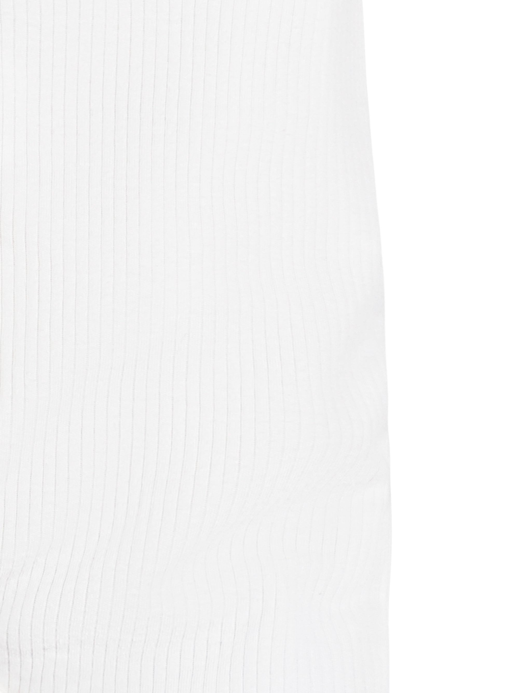 Drop Needle - Knot Top Beanie - Organic White