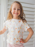 Load image into Gallery viewer, T-shirt - Girls - Flutter Sleeves - Cherry Picking