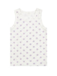 Load image into Gallery viewer, Girl's Undershirt/Tank Top - Lavender Dot