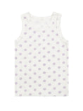 Load image into Gallery viewer, Girl's Undershirt/Tank Top - Lavender Dot
