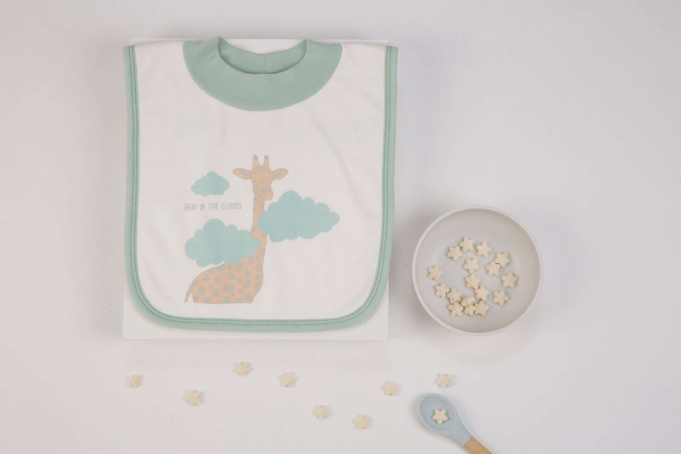 T-Shirt Bib - Giraffe Print