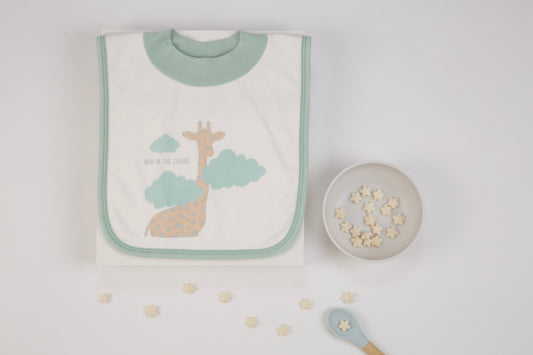 T-Shirt Bib - Giraffe Print