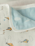 Load image into Gallery viewer, Muslin Blanket - Kites/Clouds