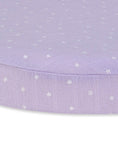 Load image into Gallery viewer, Muslin - Bassinet Sheet - Lavender Stars