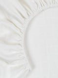 Load image into Gallery viewer, Muslin - Bassinet Sheet - White
