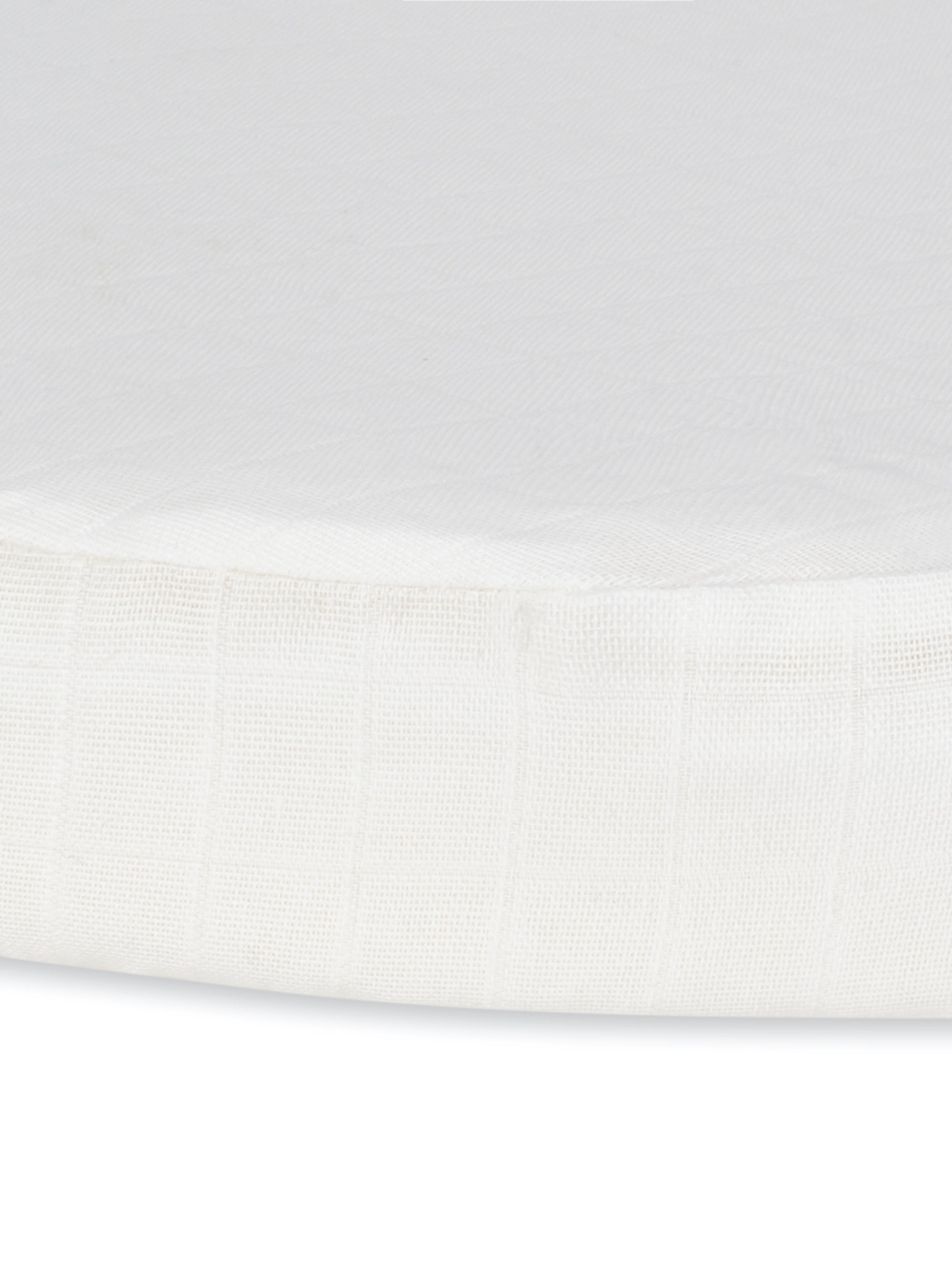 Muslin - Bassinet Sheet - White