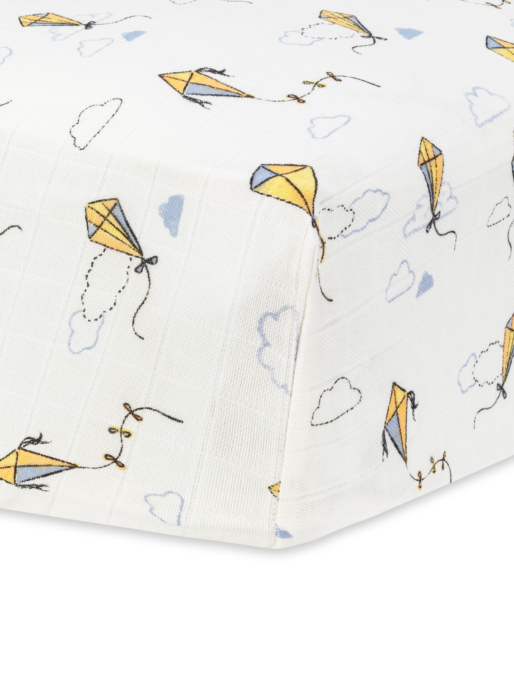 Muslin - Crib Sheet - Kites