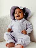 Load image into Gallery viewer, Muslin Side Snap Top & Pant Set - Lavender Stars