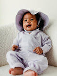 Load image into Gallery viewer, Muslin Side Snap Top & Pant Set - Lavender Stars
