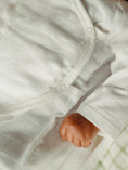 Load image into Gallery viewer, Muslin Side Snap Kimono - Organic White