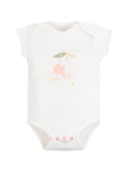 Load image into Gallery viewer, Onesie/Bodysuit - Flutter Sleeves - Cherry Picking Screenprint