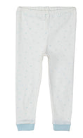 Load image into Gallery viewer, Organic Cotton Toddler Long Johns – Blue Hearts