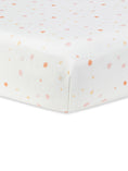 Load image into Gallery viewer, Playpen/Playard Sheet - Pink Dots