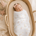 Load image into Gallery viewer, Organic Egyptian Cotton Receiving Blanket – Dreamland Girls Print
