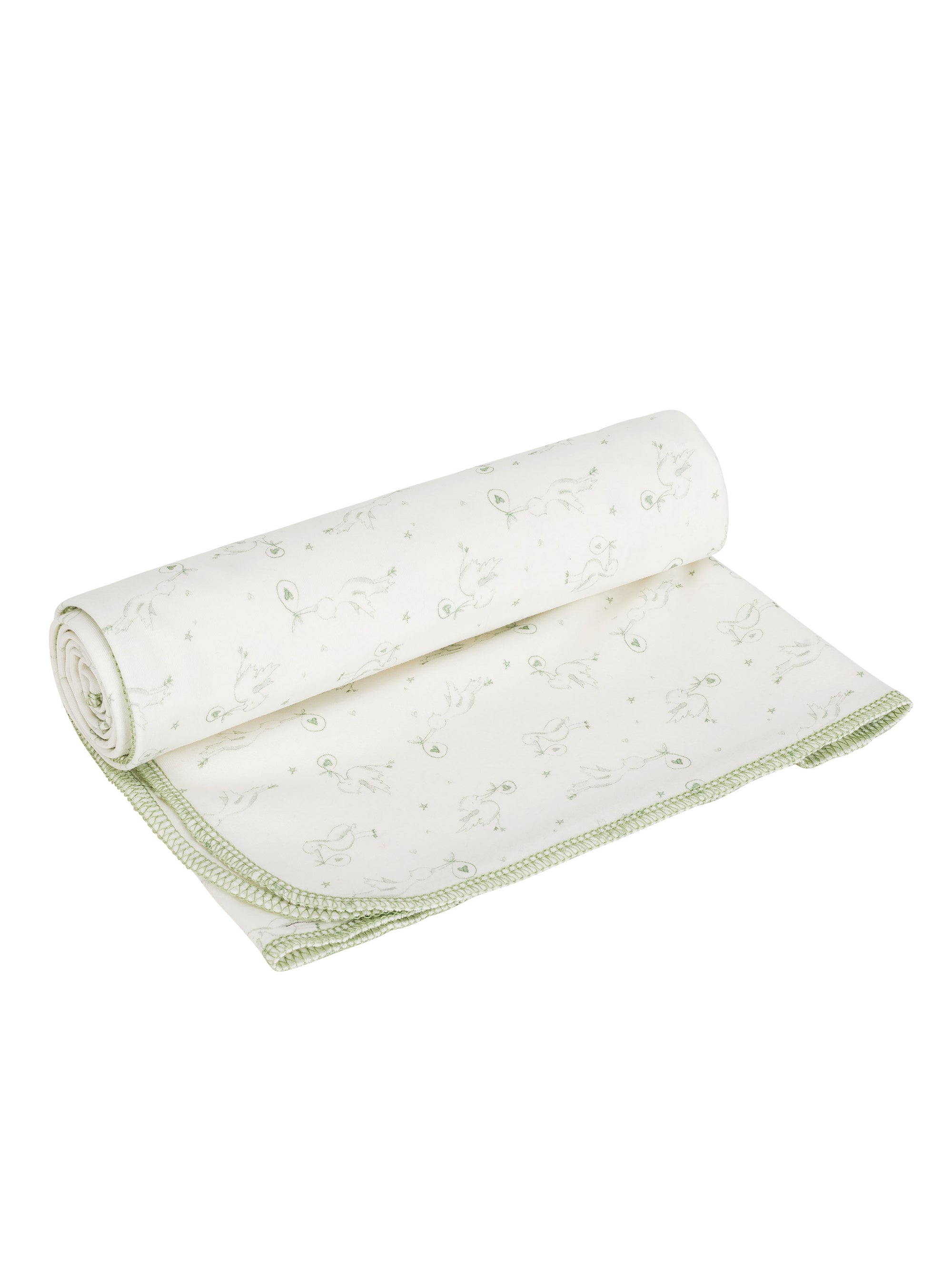 Soft White Swaddle Blanket Baby Swaddle Cloth Under the Nile