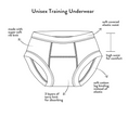 Load image into Gallery viewer, Organic White Training Pant Pack of 3