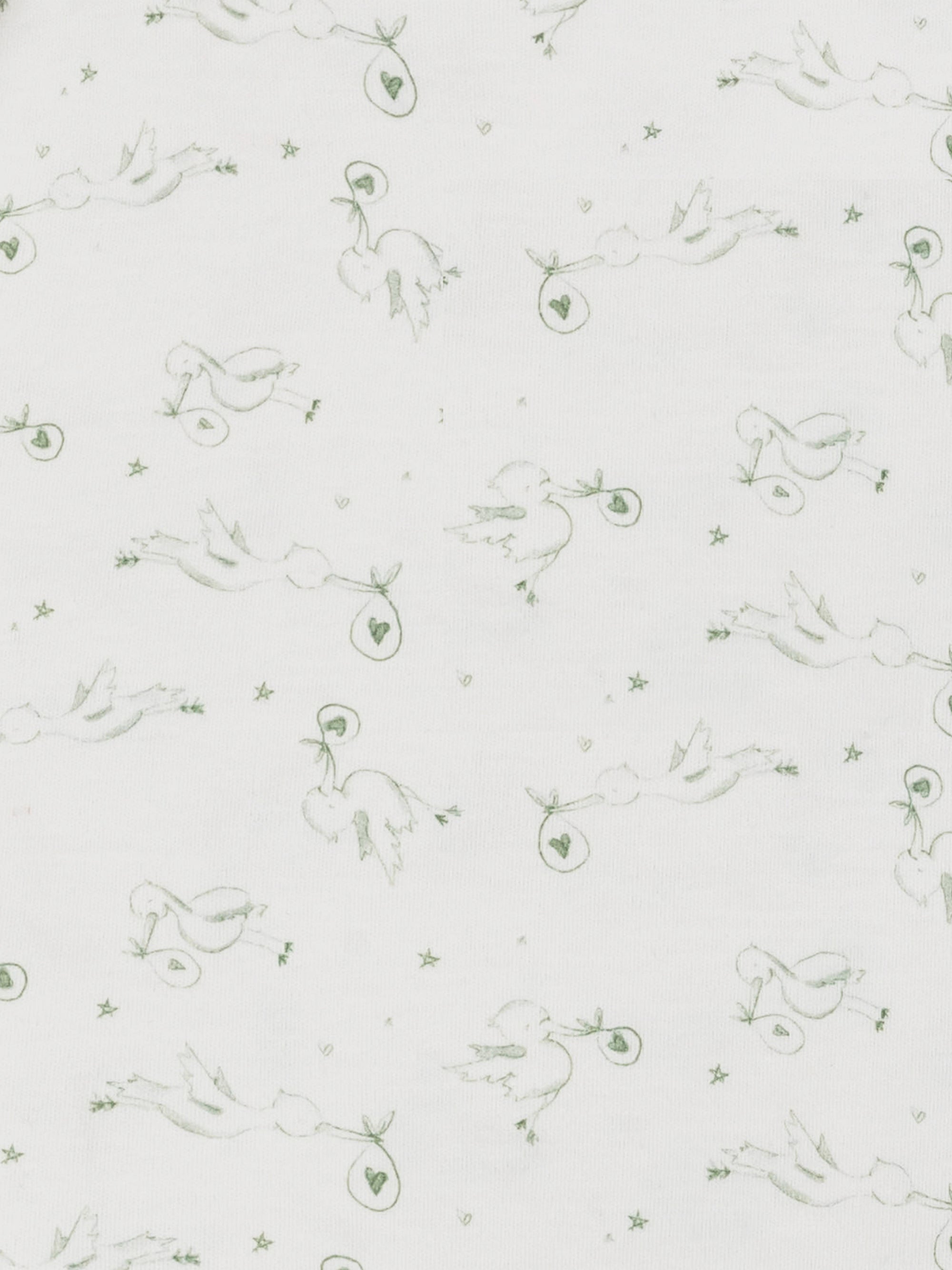 Bassinet Sheet - Stork Print