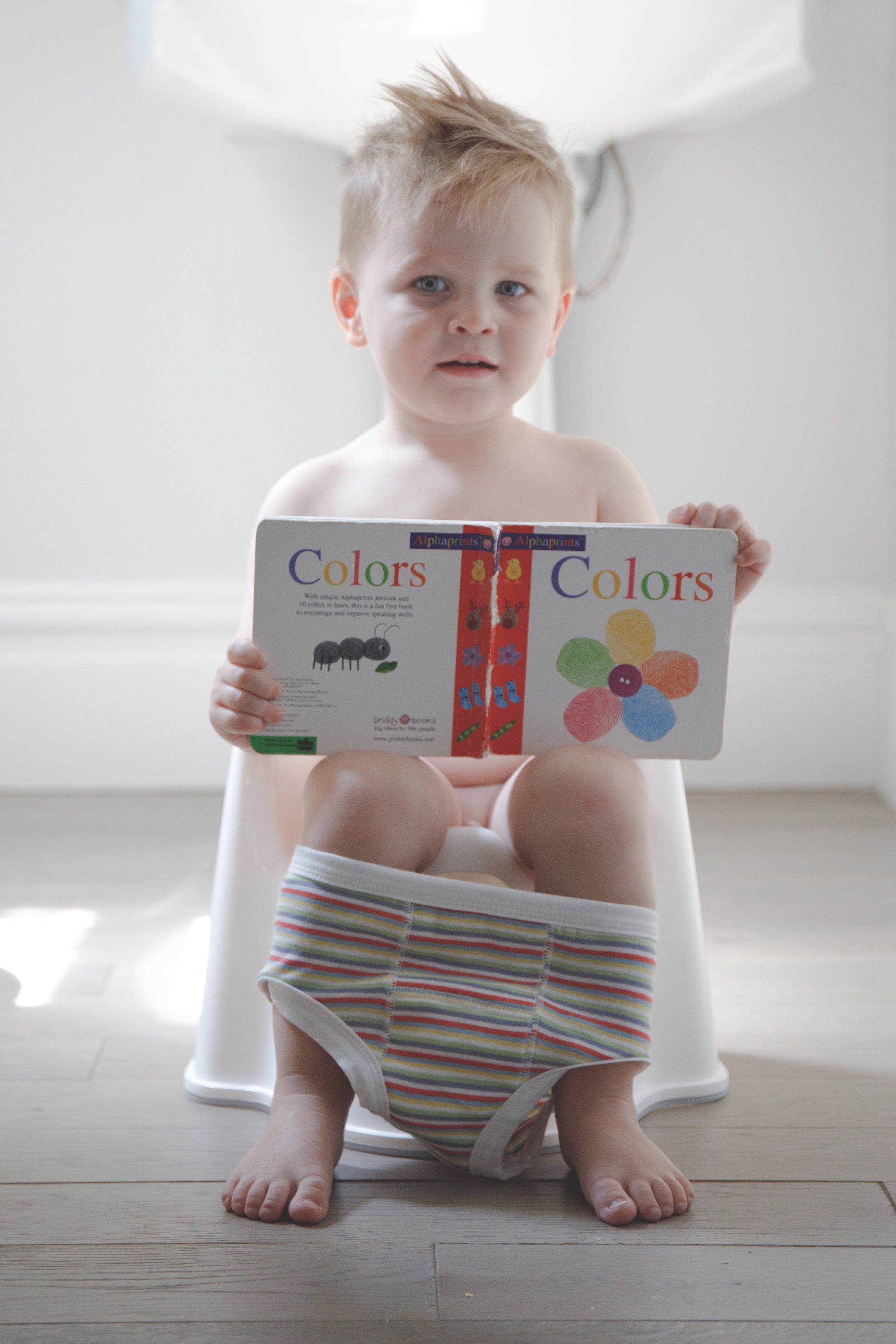 Potty Training Pants - Sea Breeze Stripe