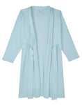 Load image into Gallery viewer, Woman's Robe - Drop Needle - Blue