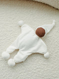 Load image into Gallery viewer, Baby Buddy Lovey - Brown Skin Organic White
