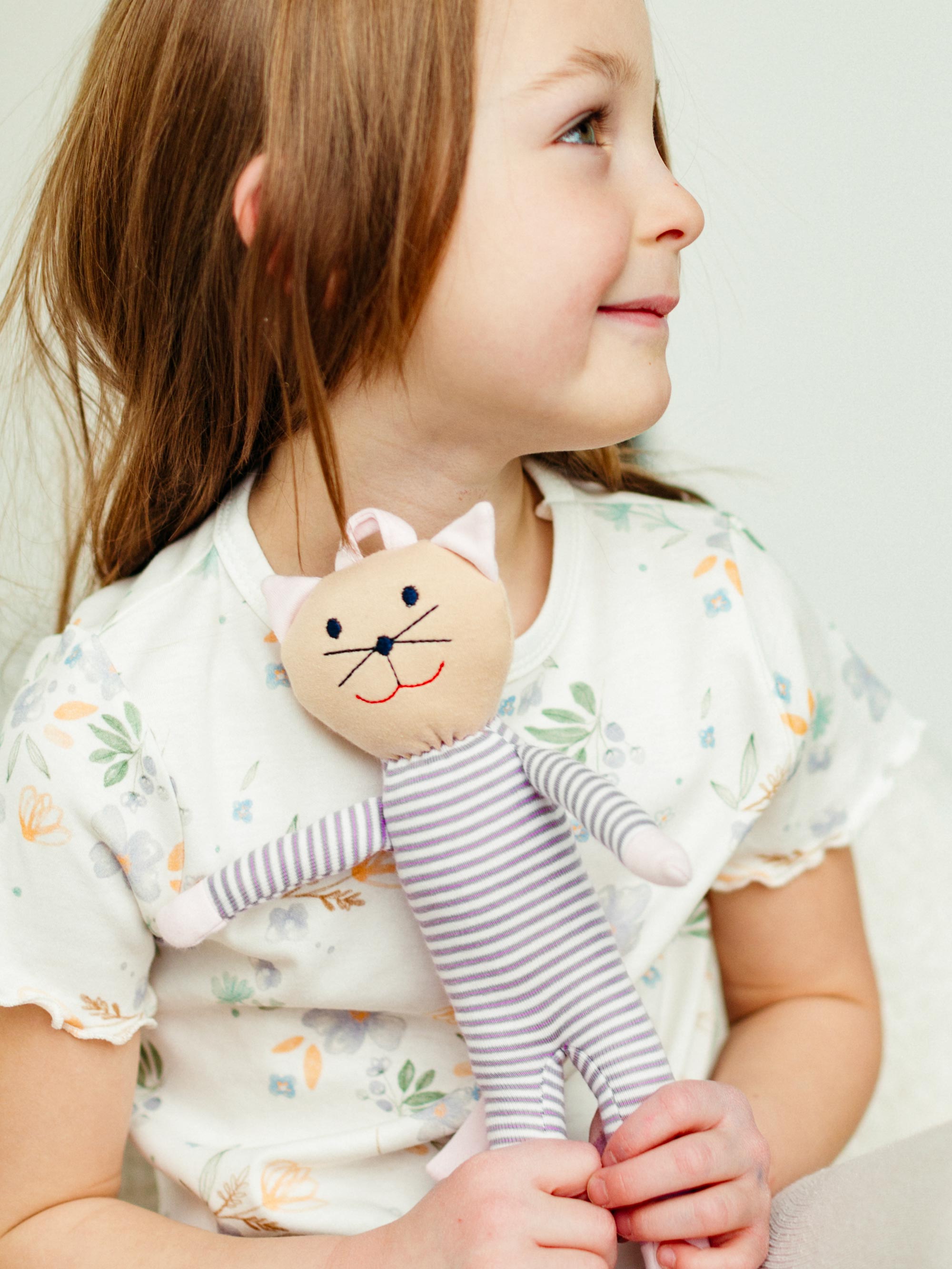 Scrappy Cat Kitty Stuffed Animal Under the Nile