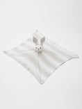 Load image into Gallery viewer, Lovey Bunny Blanket Friend - Grey Ombre Stripe
