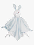 Load image into Gallery viewer, Lovey Bunny Blanket Friend - Pale Blue Stripe