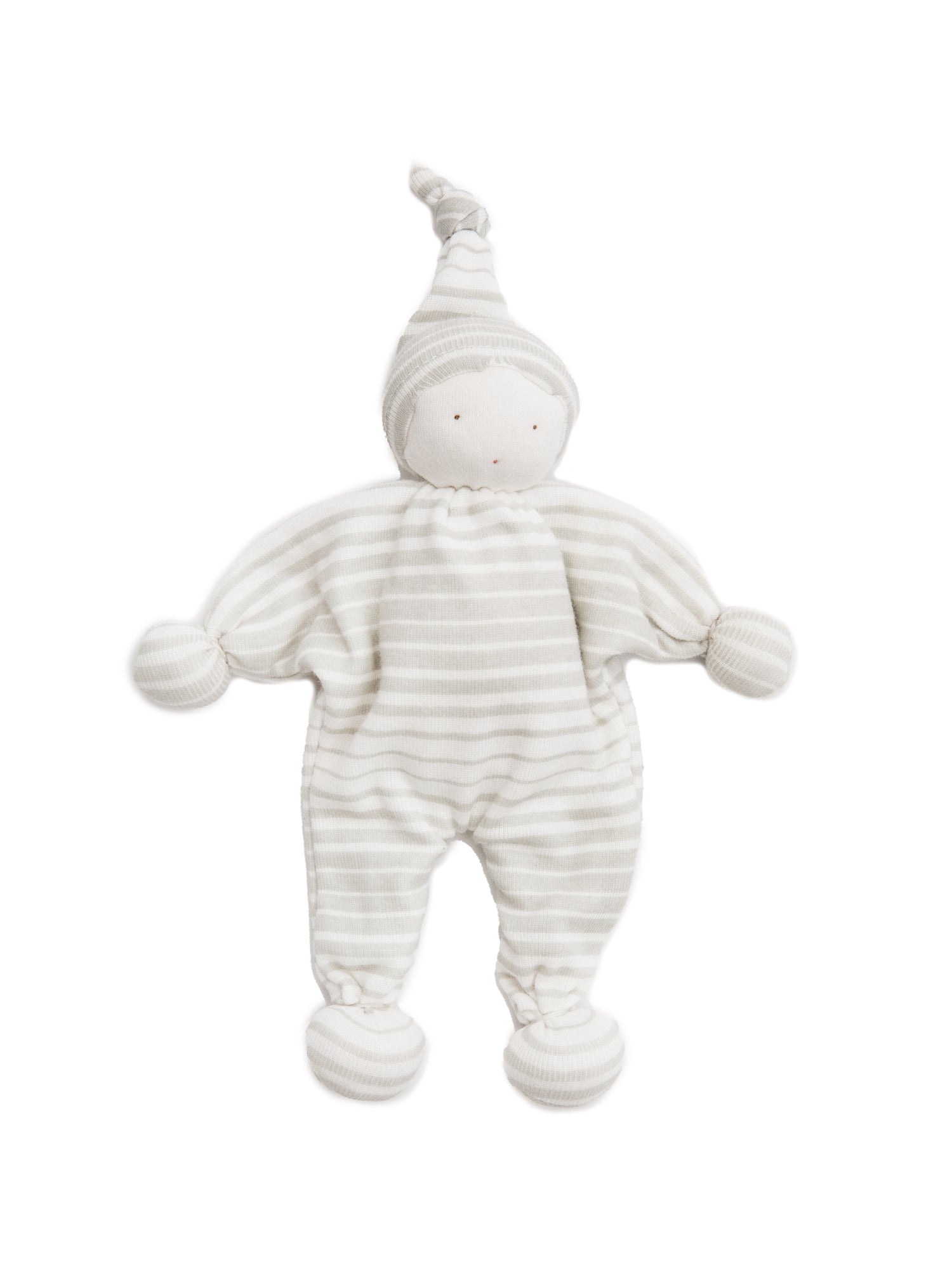 Baby Buddy Lovey - Gray Ombre Stripe