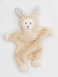 Load image into Gallery viewer, Snuggle Bunny Lovey w/ Blue Stripe Ears