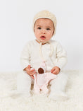 Load image into Gallery viewer, Baby Buddy Lovey - Brown Skin Pink Stripe
