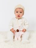 Load image into Gallery viewer, Baby Buddy Lovey - Brown Skin Pink Stripe