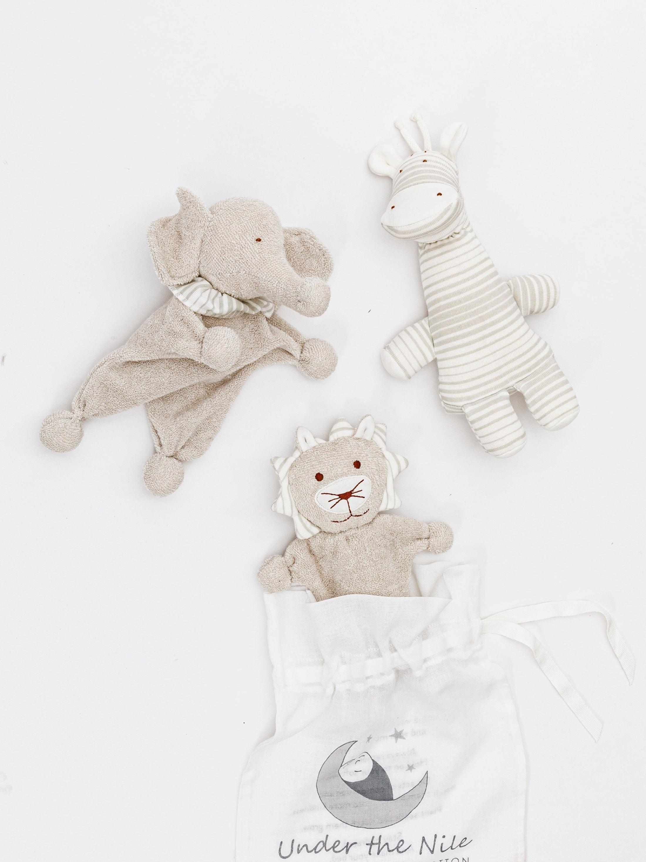 Elephant Lovey - Grey