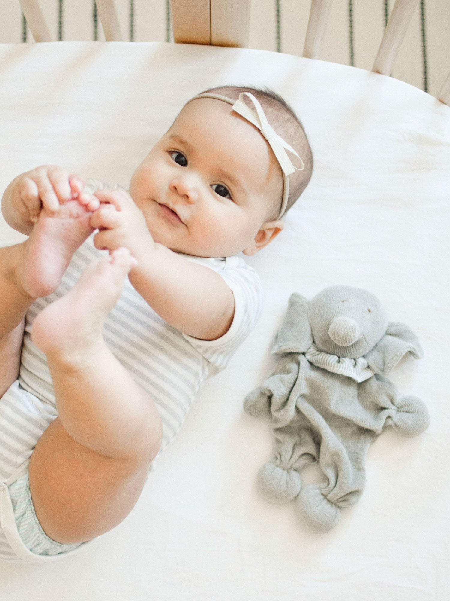 Elephant Lovey - Grey