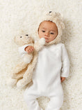 Load image into Gallery viewer, Benny the Bear Sherpa Snuggle Lovey