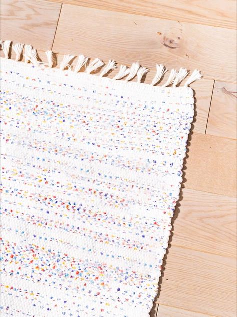 Hand-loomed Small Rug / Play Mat - Assorted Colors