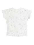 Load image into Gallery viewer, T-shirt - Girls - Flutter Sleeves - Shadow Floral
