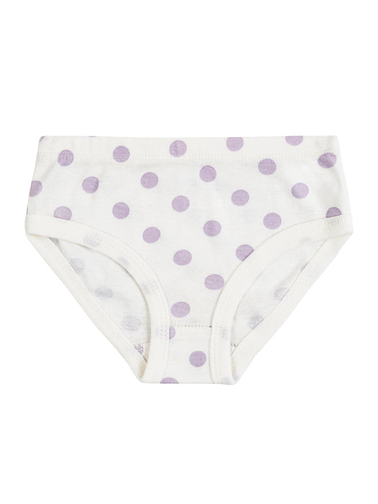 Girl's Panty  - Lavender Dot