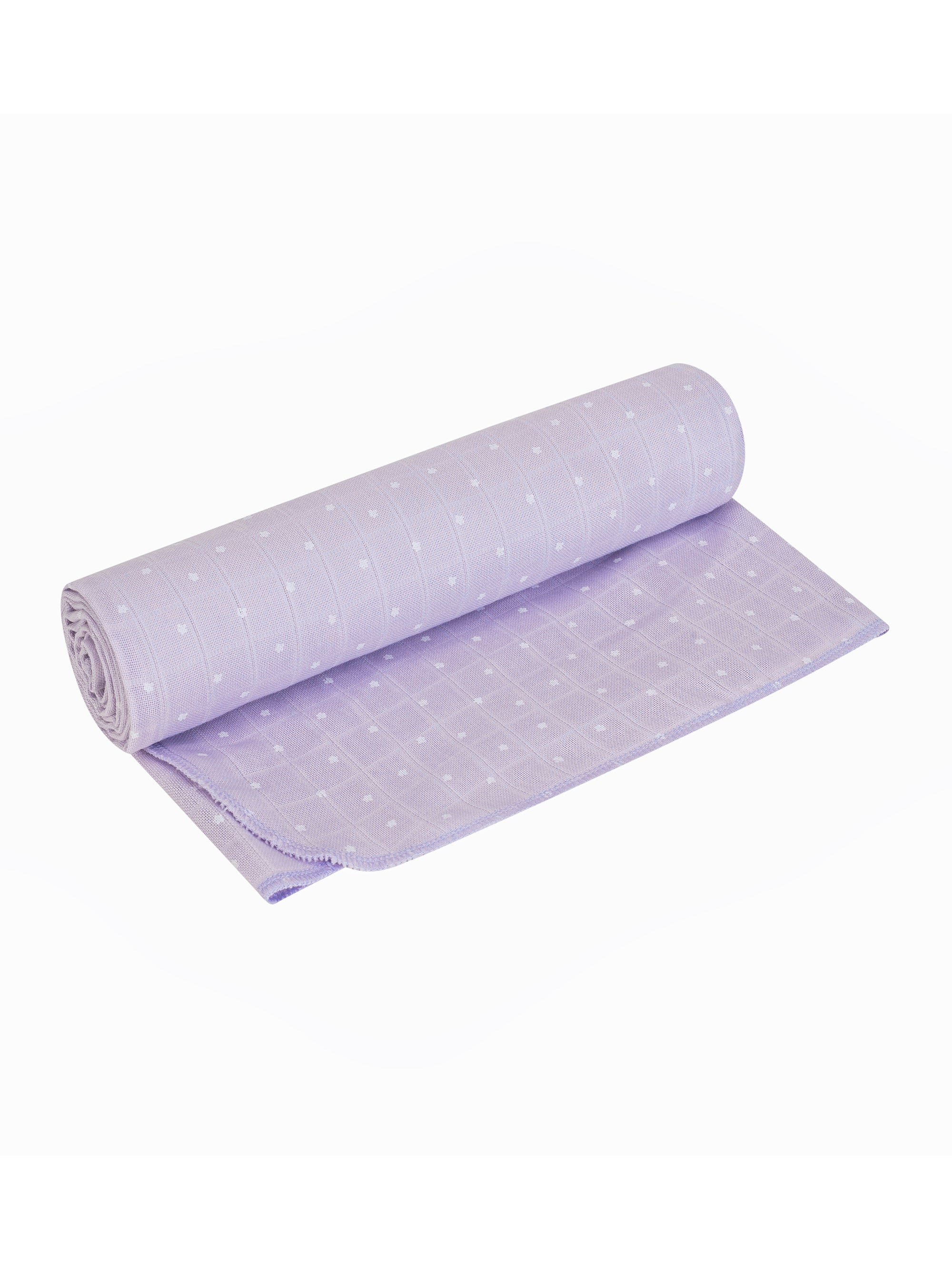 Muslin Swaddle Blanket - Lavender Stars