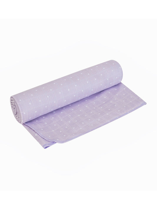 Muslin Swaddle Blanket - Lavender Stars