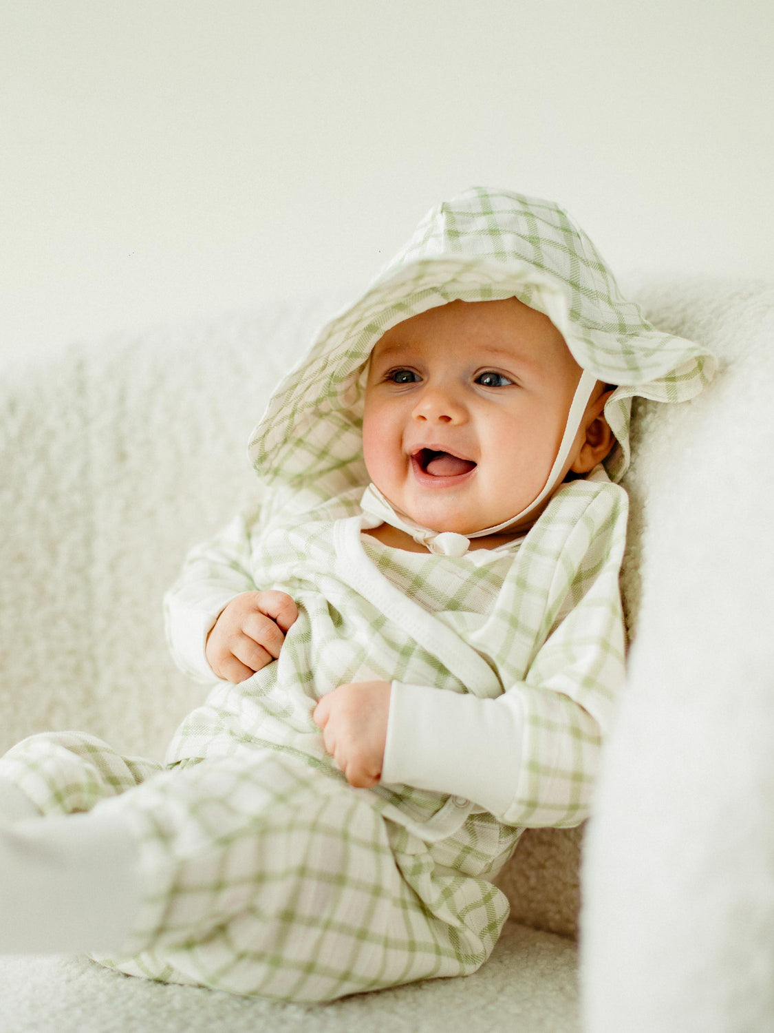 Muslin Sage Windowpane