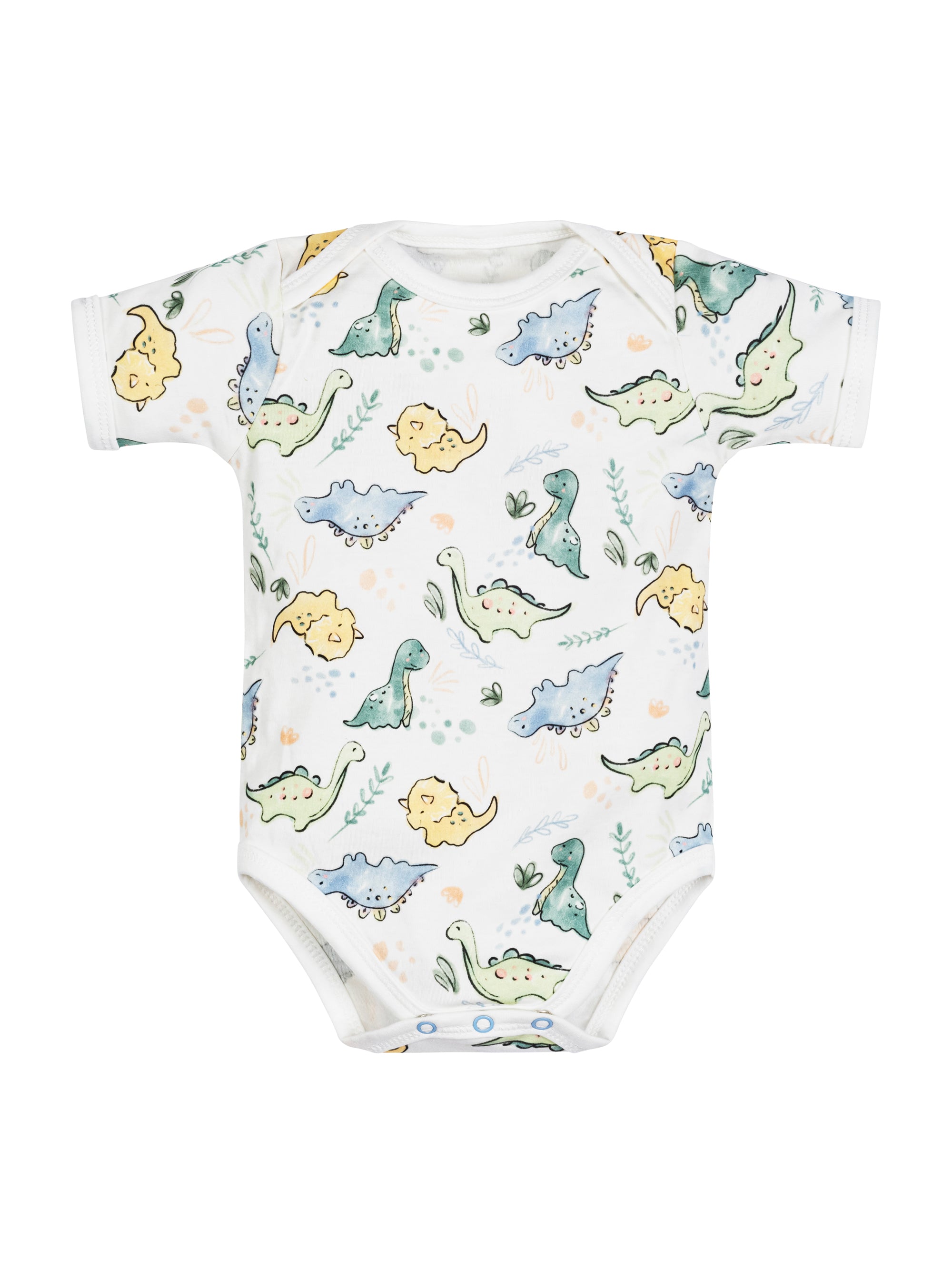 Onesie/Bodysuit Short Sleeve Dino