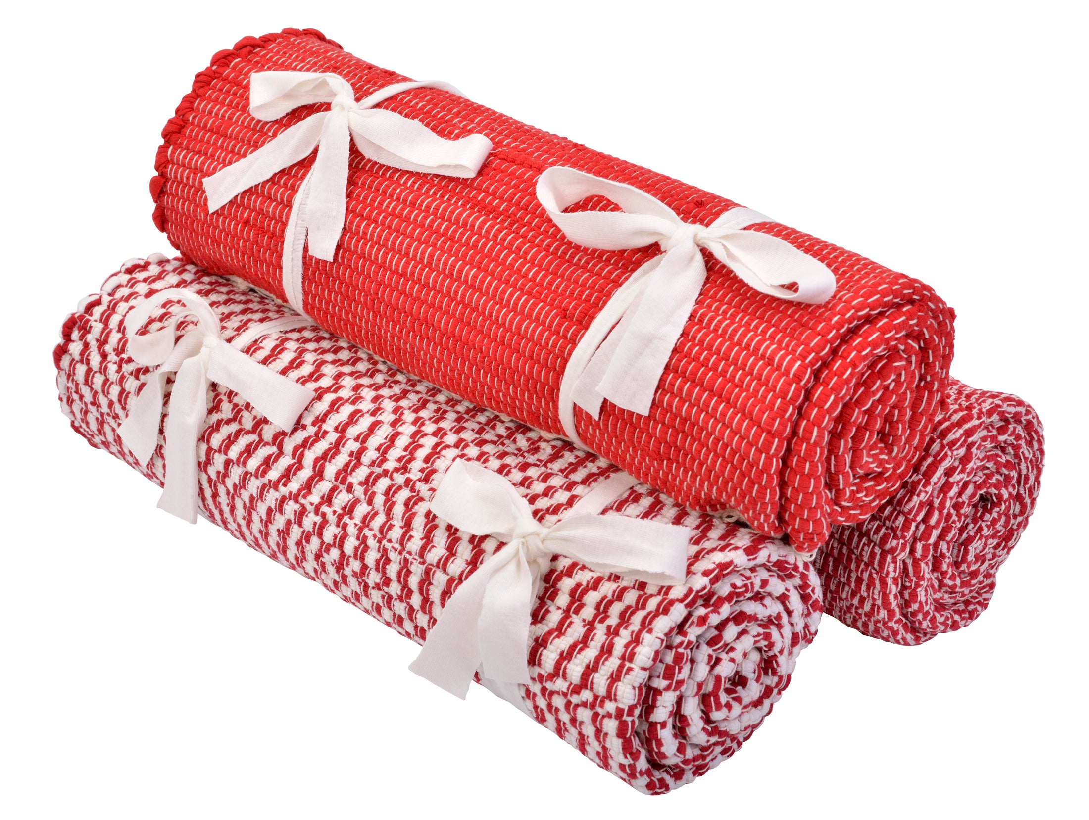 Hand-loomed Small Rug / Play Mat - Assorted Colors