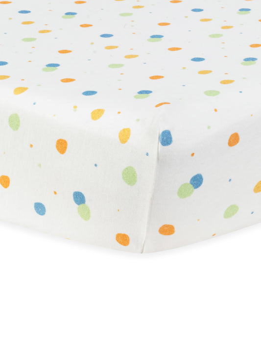 Playpen/Playard Sheet - Blue Dots