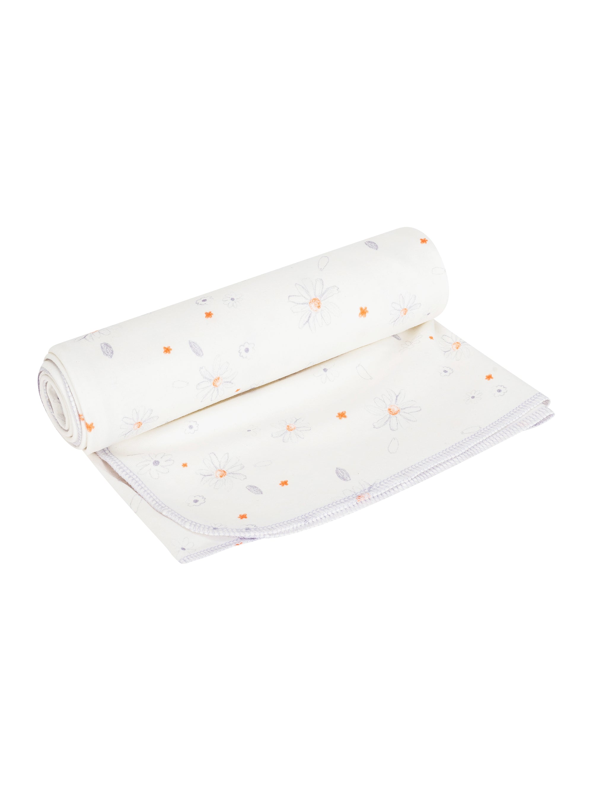 Soft White Swaddle Blanket Baby Swaddle Cloth Under the Nile