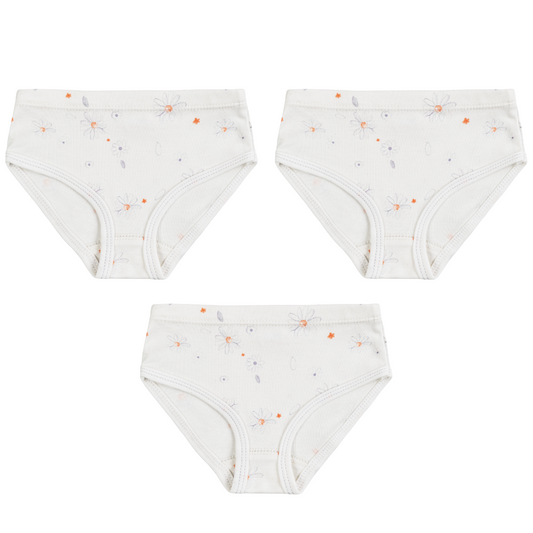 Girl's Panty Shadow Floral 3 Pack